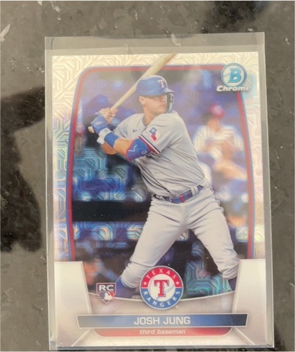 2023 Bowman Chrome #43 Josh Jung — front