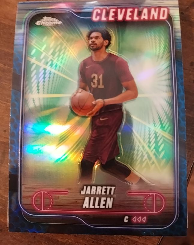 2024-25 Topps Chrome #17 Jarrett Allen — front