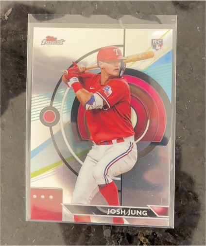 2023 Topps Finest #75 Josh Jung — front