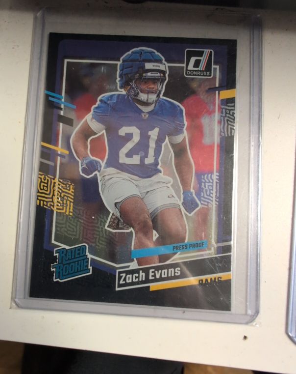 2023 Donruss #359 Zach Evans — front
