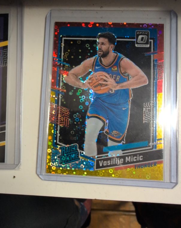 2023-24 Donruss Optic #RR Vasilije Micic — front