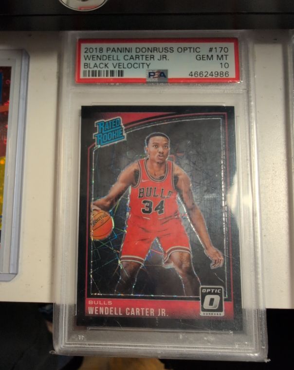 2018 Panini Donruss Optic #170 Wendell Carter Jr. — front
