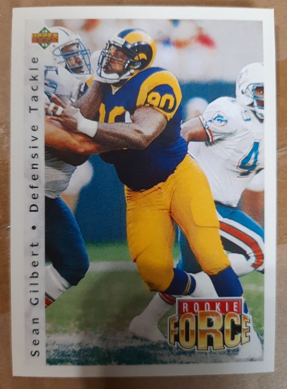 1992 Upper Deck #424 Sean Gilbert — front