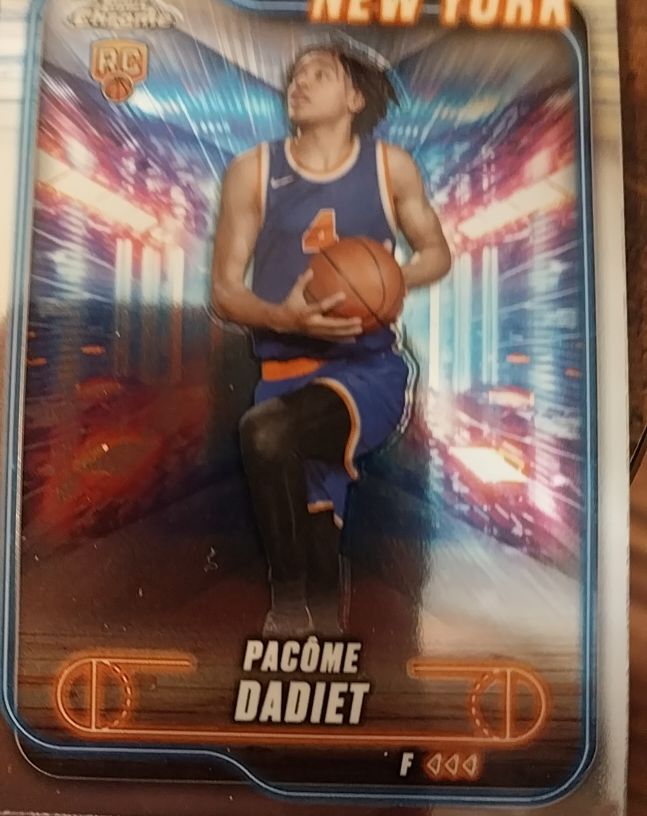 2024-25 Topps Chrome #172 Pacôme Dadiet — front