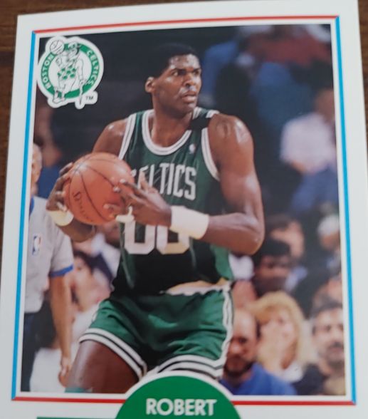 1990 Fleer #13 Robert Parish - HOF Boston Celtics — front