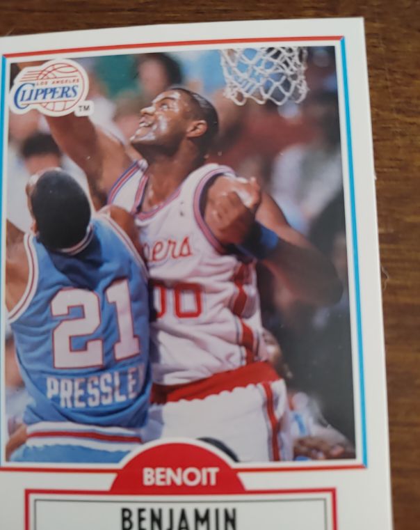 1990 Fleer #84 Benoit Benjamin — front