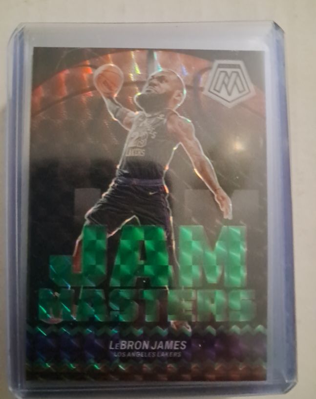 2023-24 Panini Mosaic Jam Masters #14 LeBron James — front