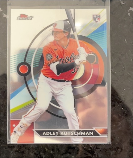 2023 Topps Finest #22 Adley Rutschman — front