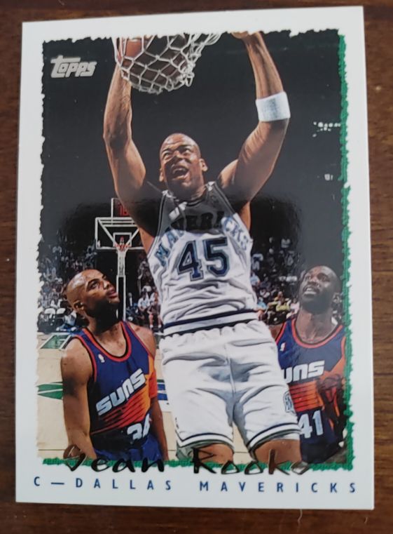 1994-95 Topps #19 Sean Rooks — front