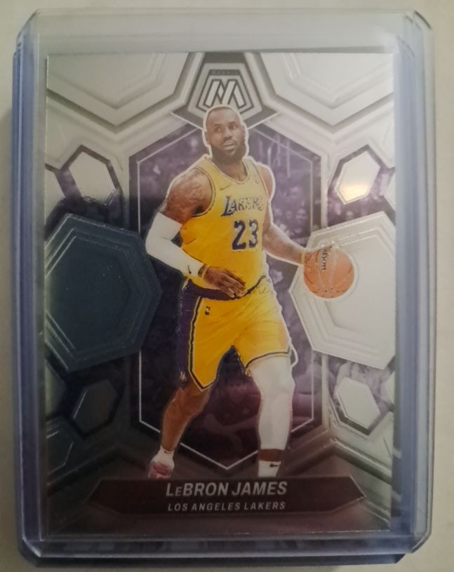 2023-24 Panini Mosaic #92 LeBron James — front