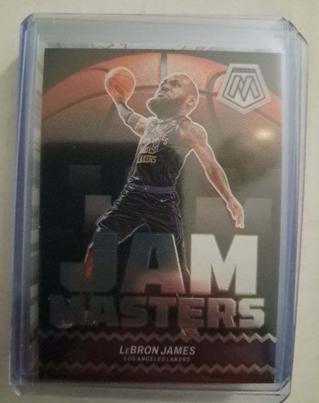 2023-24 Panini Mosaic Jam Masters #14 LeBron James — front