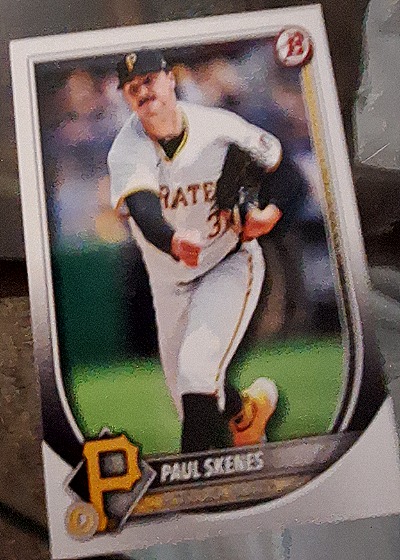 2025 Bowman #30 Paul Skenes — front