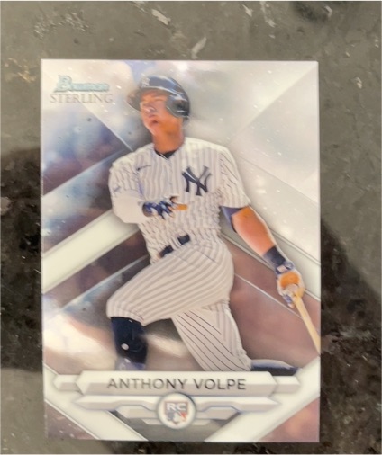 2023 Bowman Sterling #BSR-21 Anthony Volpe — front