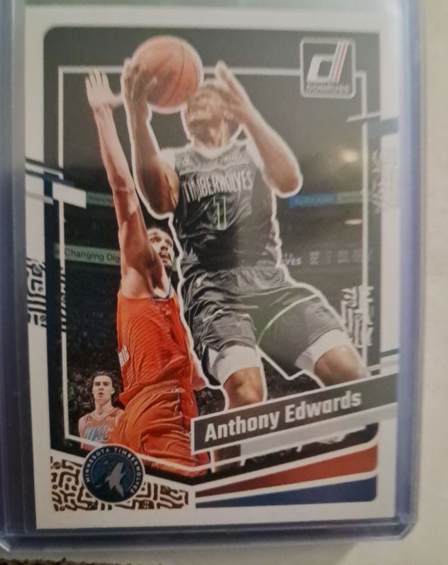 2023-24 Panini Donruss #137 Anthony Edwards — front