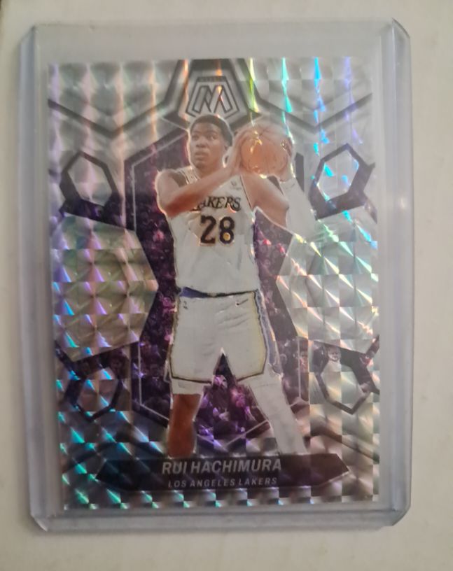 2023-24 Panini Mosaic #98 Rui Hachimura — front