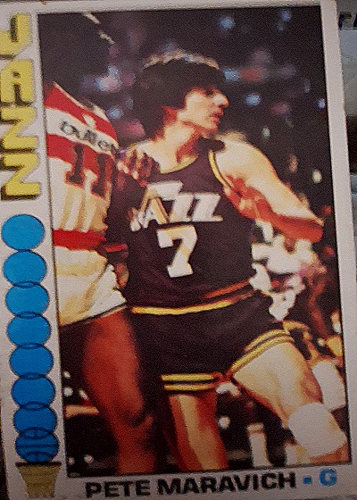 1976-77 Topps #60 Pete Maravich — front