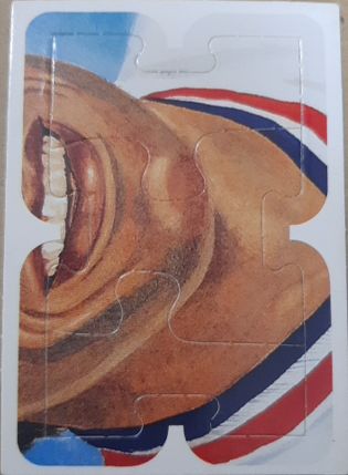 1991 Donruss Rod Carew Puzzle #40-42 — front