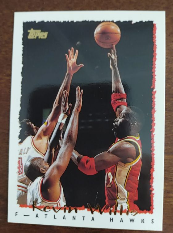 1994-95 Topps #41 Kevin Willis — front