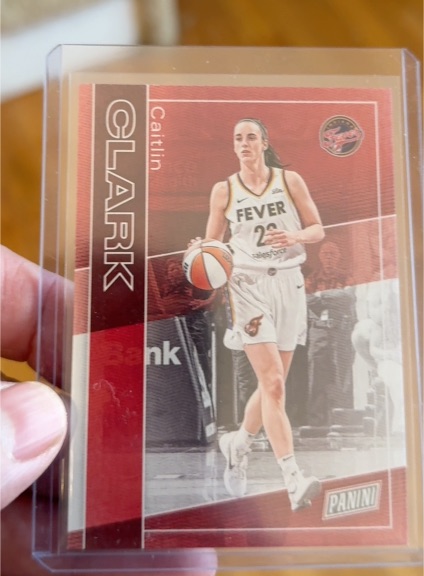 2025 Panini The National Silver Pack #1 Caitlin Clark — front
