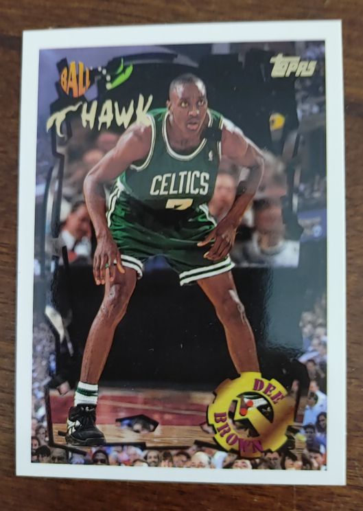 1994-95 Topps #52 Dee Brown — front