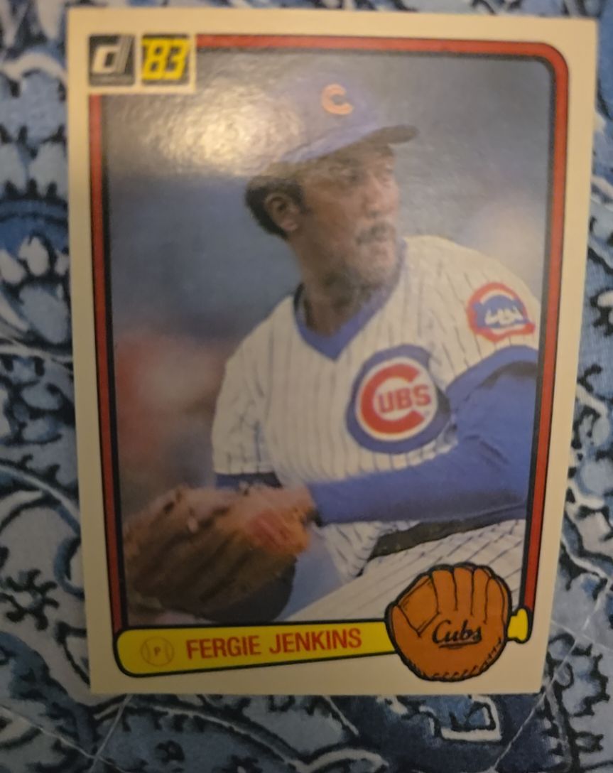 1983 Donruss #300 Fergie Jenkins — front