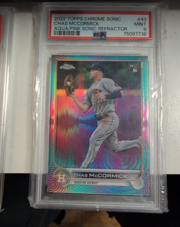 2022 Topps Chrome Sonic #43 Chas McCormick — front