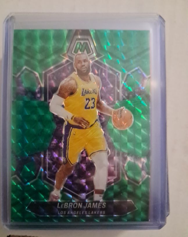2023-24 Panini Mosaic #92 LeBron James — front