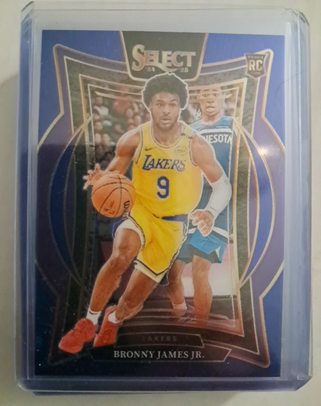 2024-25 Panini Select #90 Bronny James Jr. — front
