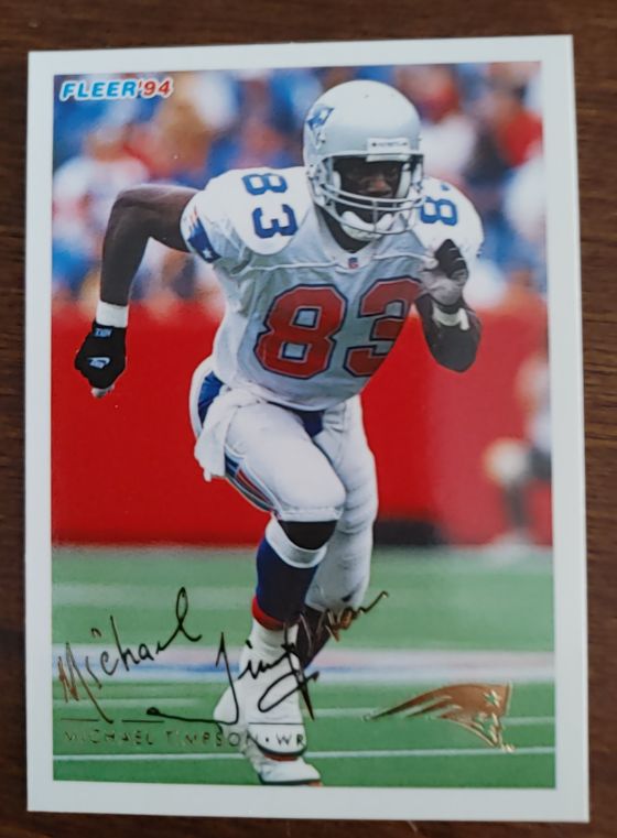 1994 Fleer #316 Michael Timpson — front