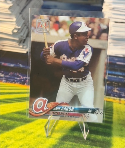2021 Topps 70 Years of Topps #70YT-68 Hank Aaron — front