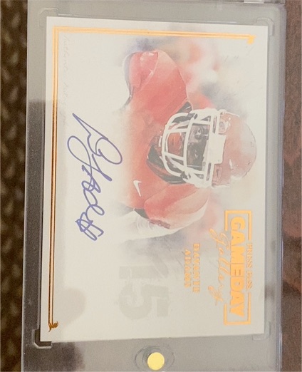 2014 Press Pass Gameday Gallery Tyler Gaffney — front