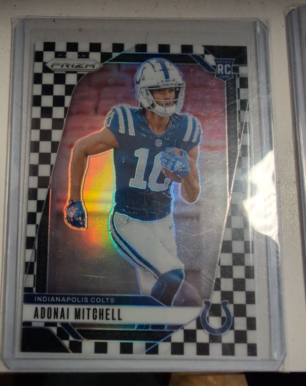 2024 Panini Prizm #303 Adonai Mitchell — front