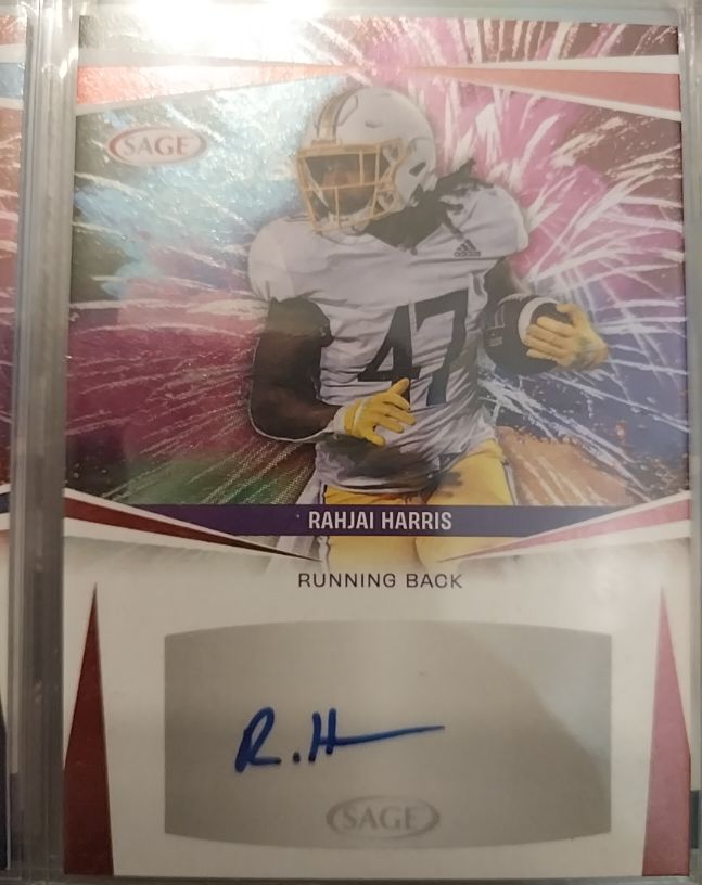 2025 Sage High Series #A-RH4 Rahjai Harris — front