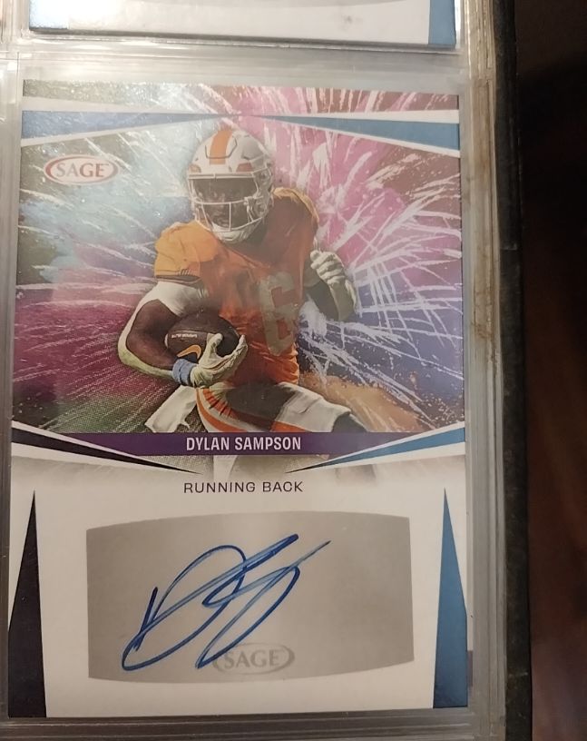 2025 SAGE Autos Blue #A-DS Dylan Sampson RC Browns — front