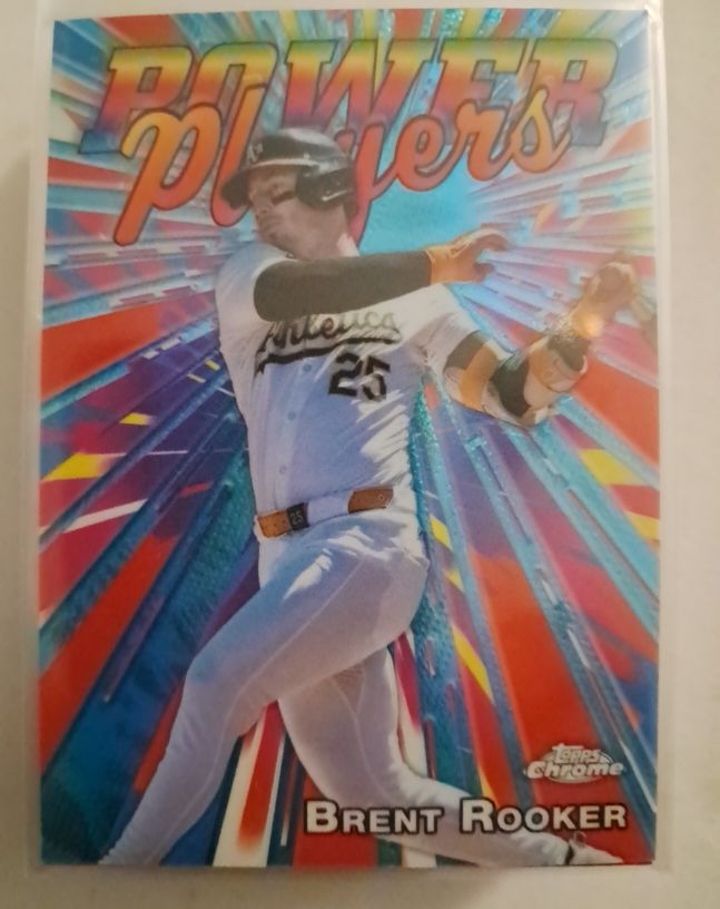 2025 Topps Chrome #PP-3 Brent Rooker Power Players — front