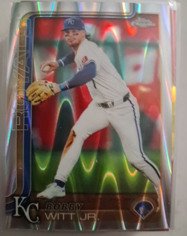 2025 Topps Chrome #93 Bobby Witt Jr. — front