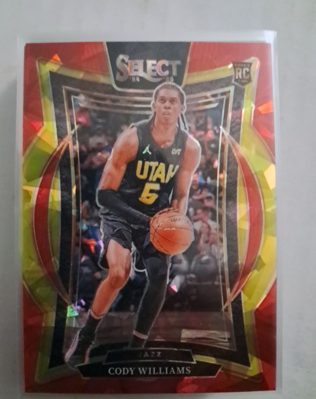 2024-25 Panini Select #71 Cody Williams — front