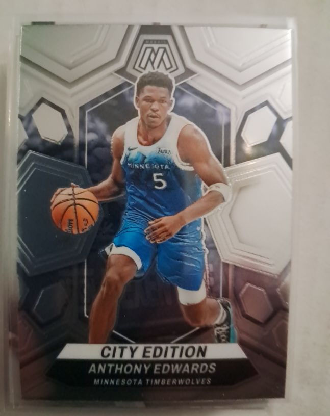 2023-24 Panini Mosaic City Edition #273 Anthony Edwards — front