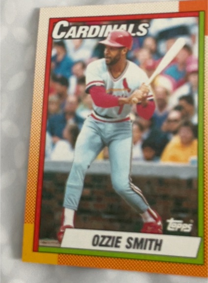1990 Topps #590 Ozzie Smith — front