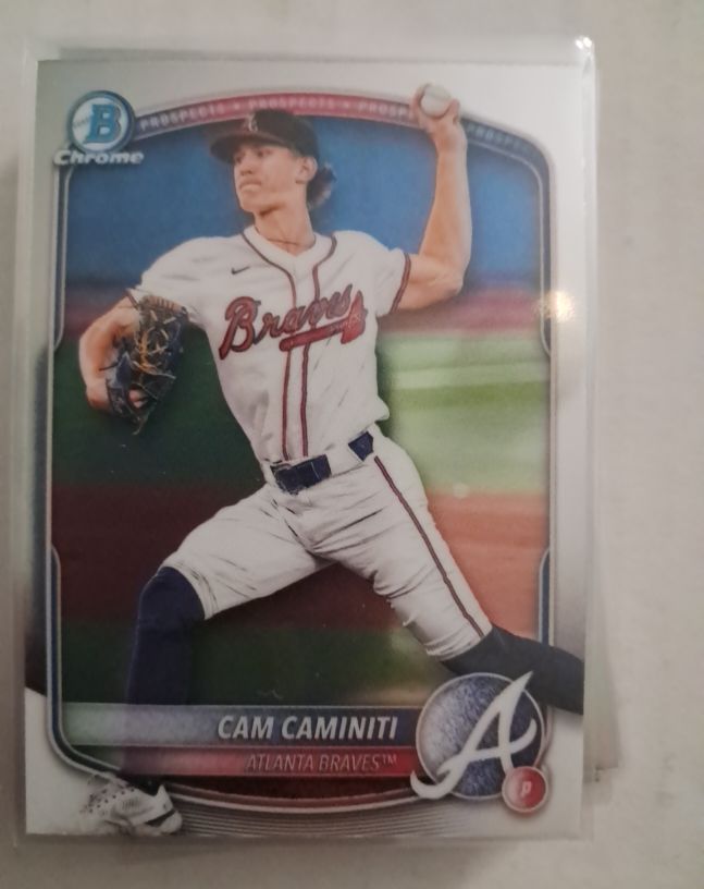 2025 Bowman Chrome Prospects #BCP-46 Cam Caminiti — front