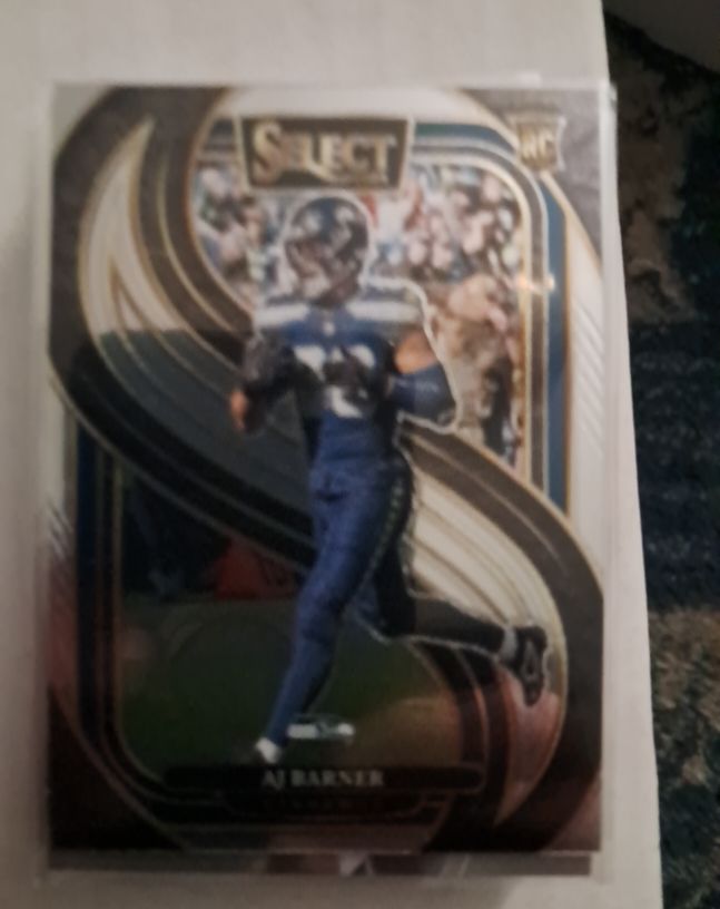 2024 Panini Select #103 AJ Barner — front