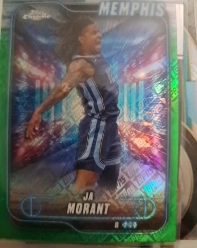 2024-25 Topps Chrome #188 Ja Morant — front