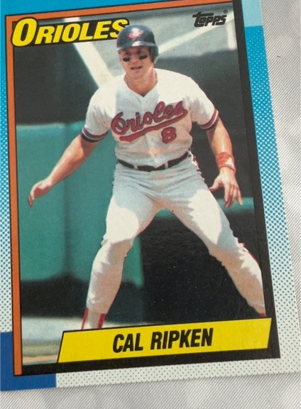 1990 Topps #570 Cal Ripken — front