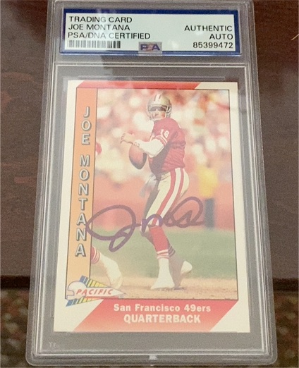 1991 Pacific #464 Joe Montana — front