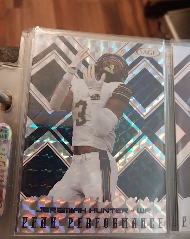 2022 SAGE Jeremiah Hunter Peak Performance — front