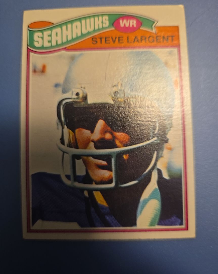 1977 Topps #177 Steve Largent — front