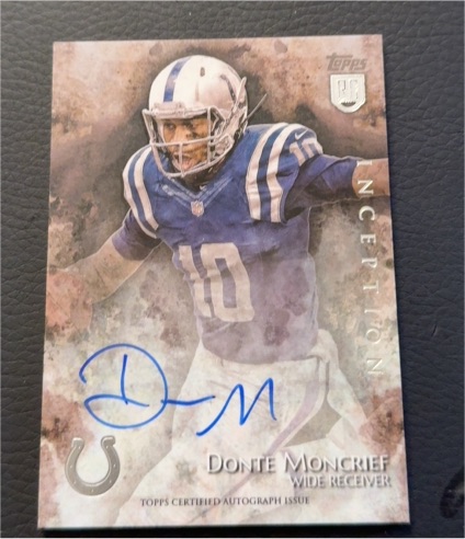 2014 Topps Inception #23 Donte Moncrief — front