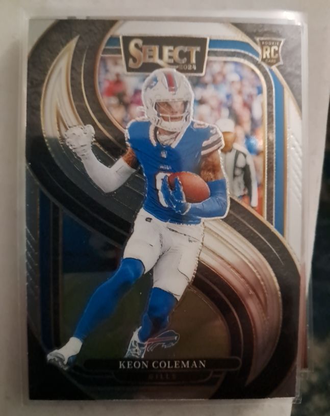 2024 Panini Select Premier Level #153 Keon Coleman — front