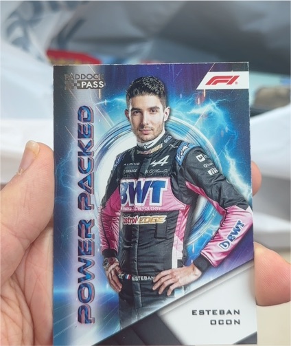 2024 Topps Paddock Pass Formula 1 #PP-9 Esteban Ocon — front
