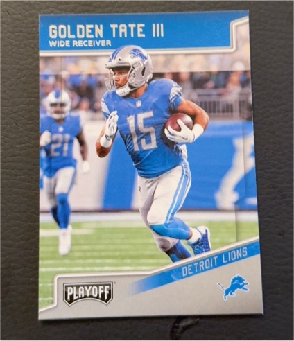 2018 Panini Playoff #68 Golden Tate III — front